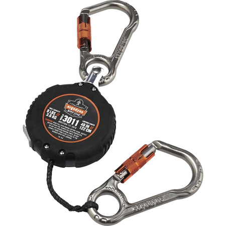 Ergodyne 3011 Retractable Tool Lanyard: Adjustable 8 lb Load Capacity - Storage & Organization