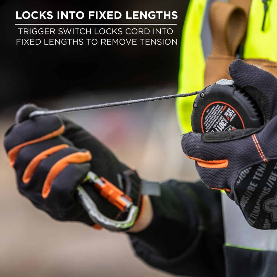 Ergodyne 3011 Retractable Tool Lanyard with Carabiner Mount - Alternate-Image8