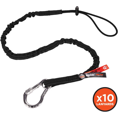 Ergodyne 3100-BULK Single Carabiner Tool Lanyard - 10lbs - 2000