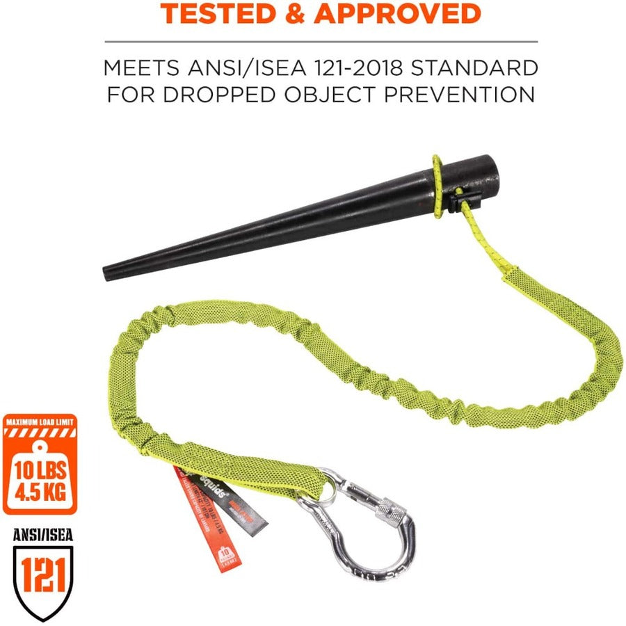 Ergodyne 3100-BULK Single Carabiner Tool Lanyard - 10lbs - Alternate-Image3