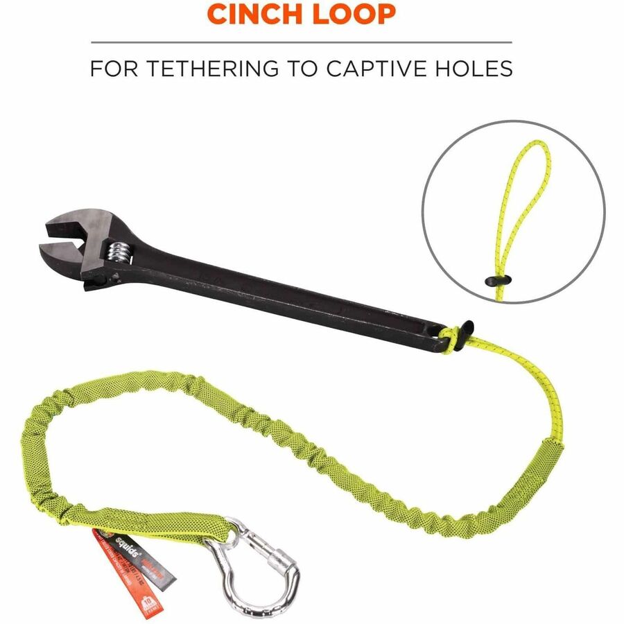 Ergodyne 3100 Extended Single Carabiner Tool Lanyard - Alternate-Image2