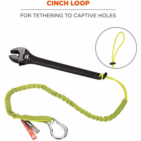Ergodyne 3100 Extended Single Carabiner Tool Lanyard - Alternate-Image2