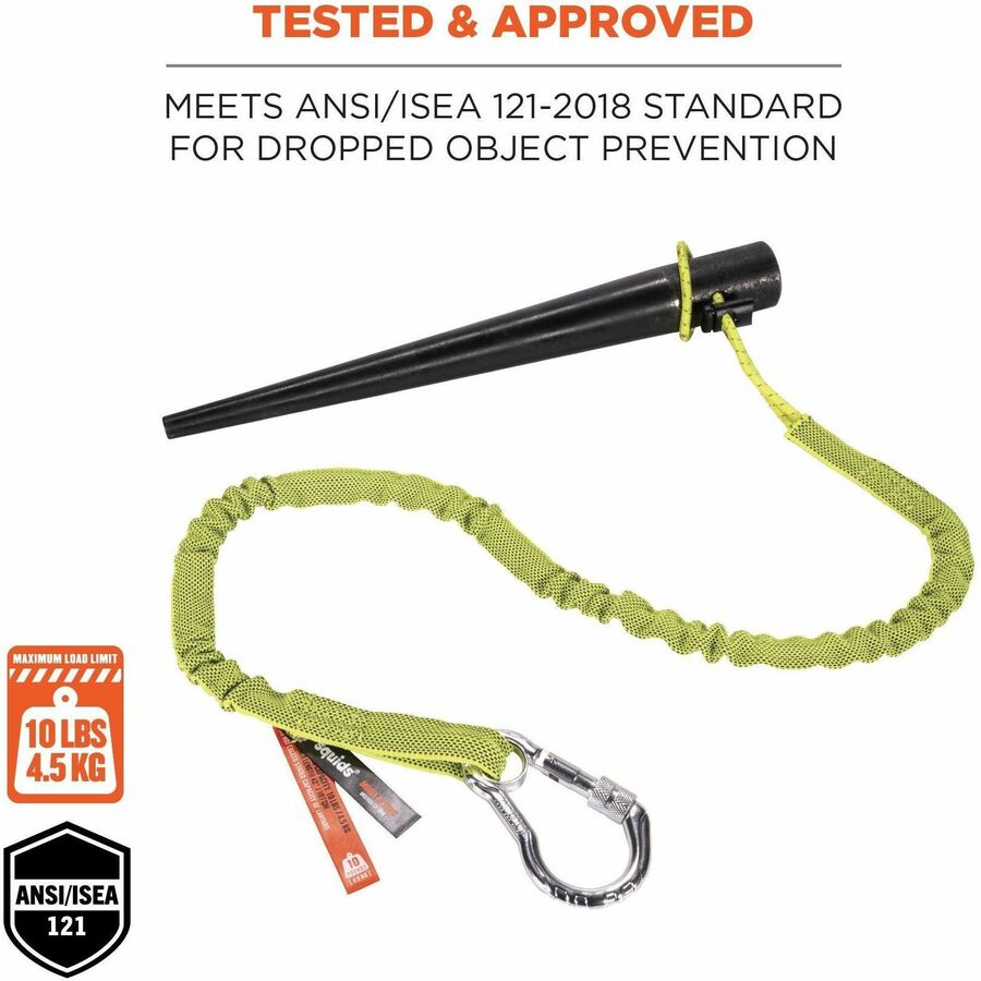 Ergodyne 3100 Extended Single Carabiner Tool Lanyard - Alternate-Image5