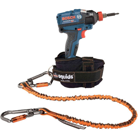 Ergodyne 3119F(x) Double-Locking Dual Carabiner Tool Lanyard with Swivel - 25lbs - Alternate-Image3