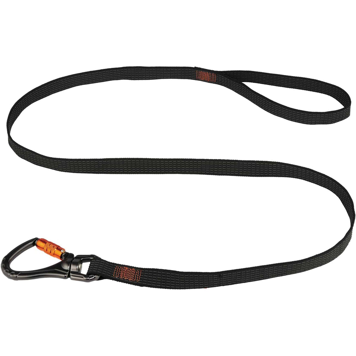 Ergodyne 3129 Tool Lanyard Double-locking Single Carabiner with Swivel - 40lbs - 2000