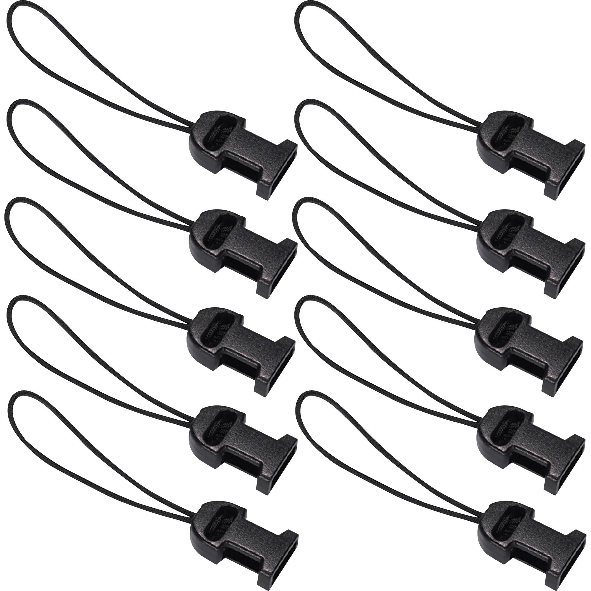 Ergodyne 3133 Barcode Scanner Lanyard - Loop Attachment Replacements (10-Pack) - 2000