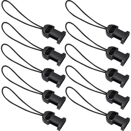 Ergodyne 3133 Barcode Scanner Lanyard - Loop Attachment Replacements (10-Pack) - 2000