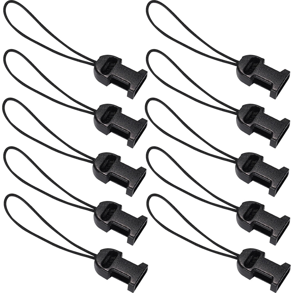 Ergodyne 3133 Barcode Scanner Lanyard Loop Attachments (10-Pack) - Large Size - Tool Storage & Organization