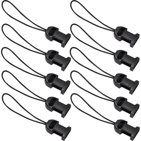 Ergodyne 3133 Barcode Scanner Lanyard Loop Attachments (10-Pack) - Large Size - Tool Storage & Organization
