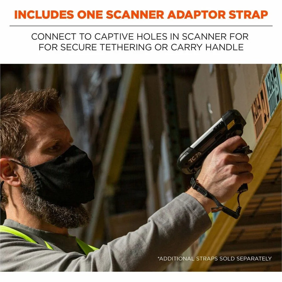 Ergodyne 3135 Barcode Scanner Belt: Adjustable Small (S) Hook Attachment - Tool Storage & Organization