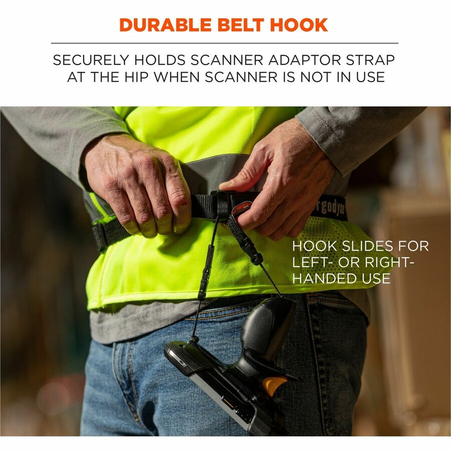 Ergodyne 3135 Barcode Scanner Belt + Hook for Mobile Computers - Alternate-Image2