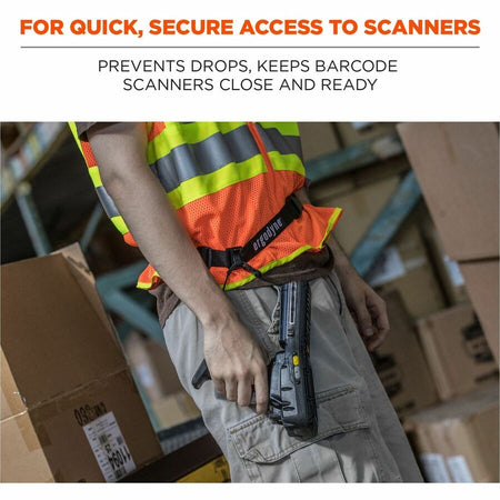 Ergodyne 3135 Barcode Scanner Belt + Hook for Mobile Computers - Alternate-Image1