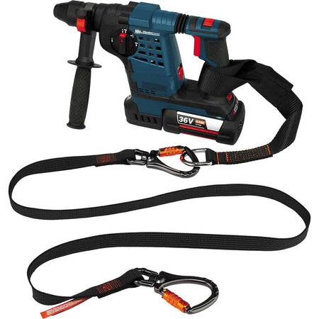 Ergodyne 3139 Tool Lanyard Double-Locking Dual Carabiner with Swivel - 40lbs - Alternate-Image2