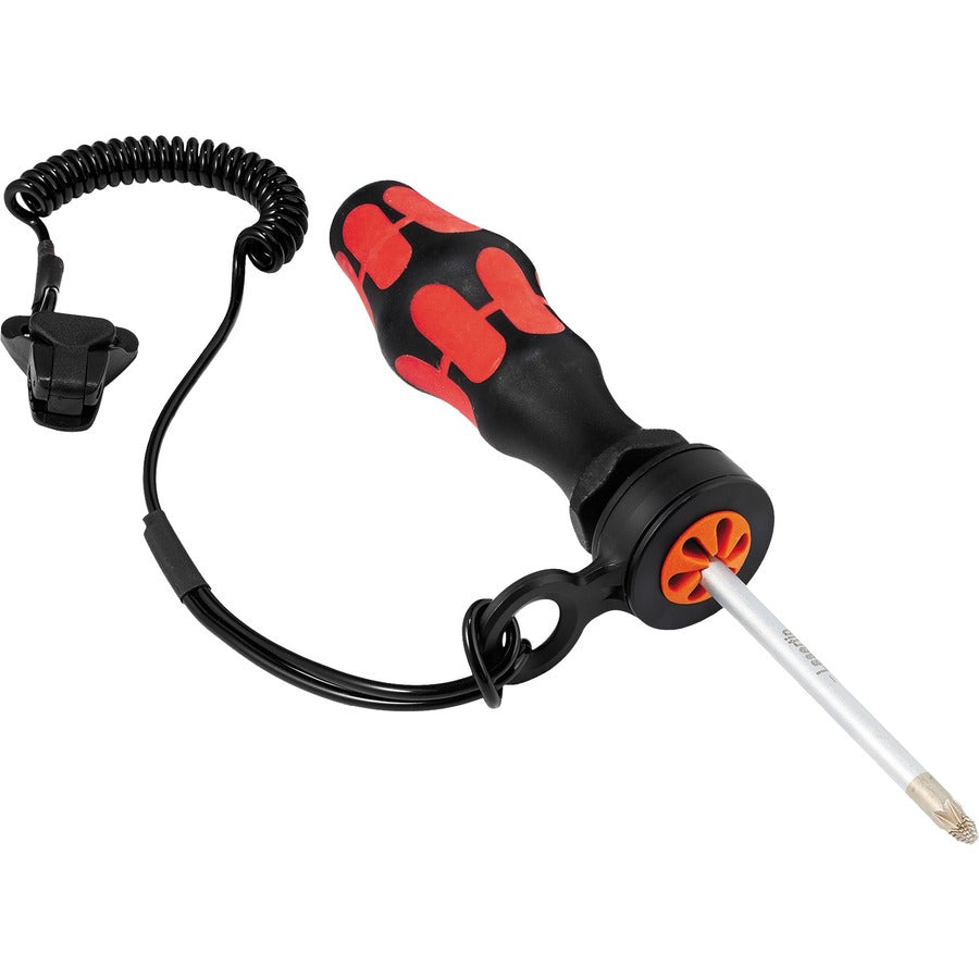 Ergodyne 3158 Coil Tool Lanyard with Clamp - 2lbs / 0.9kg - Alternate-Image1