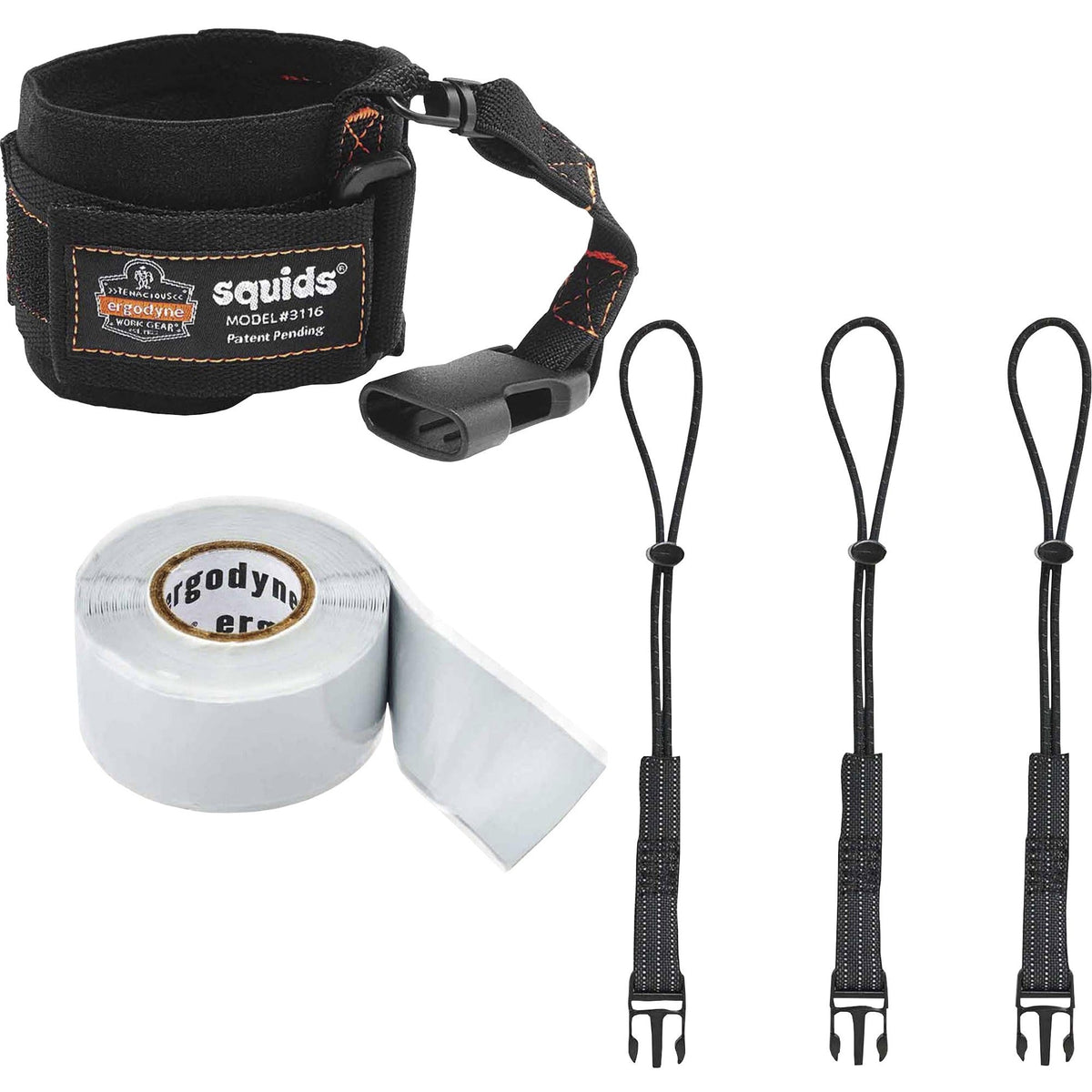 Ergodyne 3192 Wrist Lanyard Tethering Kit - 3lbs / 1.4kg - 2000