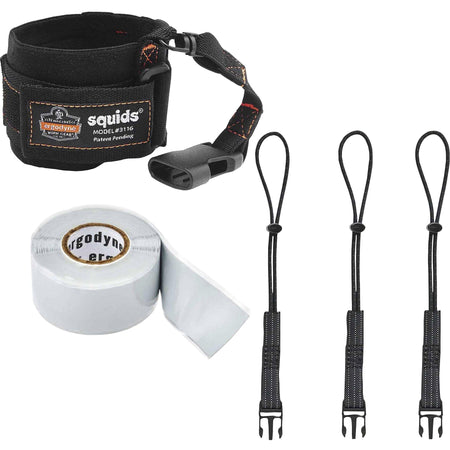 Ergodyne 3192 Wrist Lanyard Tethering Kit - 3lbs / 1.4kg - 2000