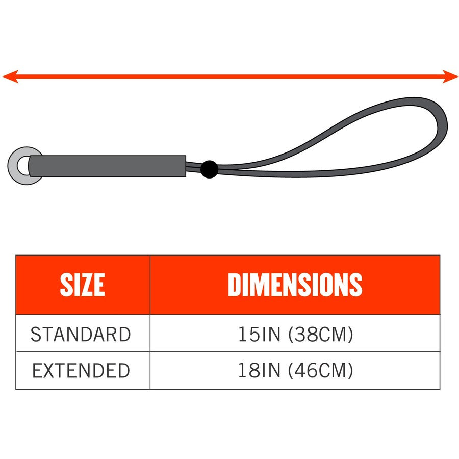 Ergodyne 3703 Elastic Tool Tether Attachment - Loop Tool Tails - 15lbs (3-Pack) - Alternate-Image5