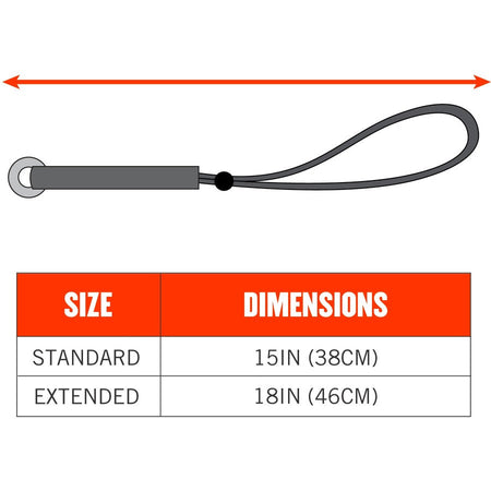 Ergodyne 3703 Elastic Tool Tether Attachment - Loop Tool Tails - 15lbs (3-Pack) - Alternate-Image5