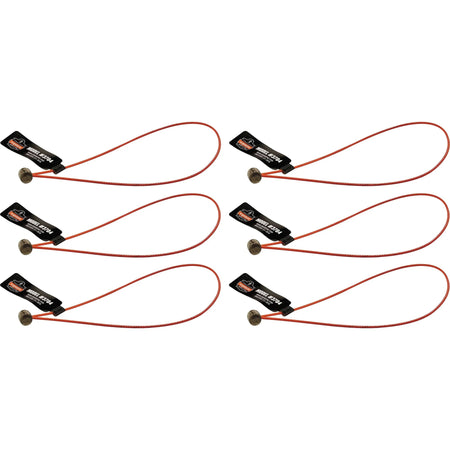 Ergodyne 3704 Wire Tool Attachment: Loop Tail - 6-Pack Orange - Storage & Organization