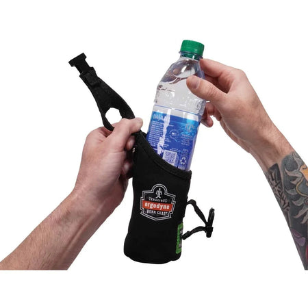 Ergodyne 3775 Can / Bottle Holder: Durable Stainless Steel Trap - Tool Storage & Organization