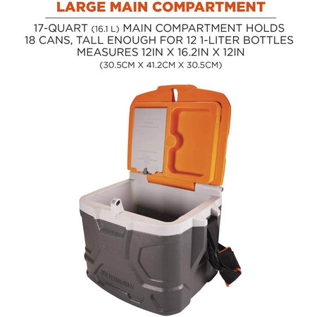 Ergodyne 5170 Industrial Hard Sided Cooler - Alternate-Image6