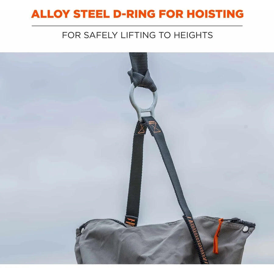 Ergodyne 5973 Hoist Bucket: Large Size 99.21 lb Capacity Zipper Closure - Buckets & Wringers
