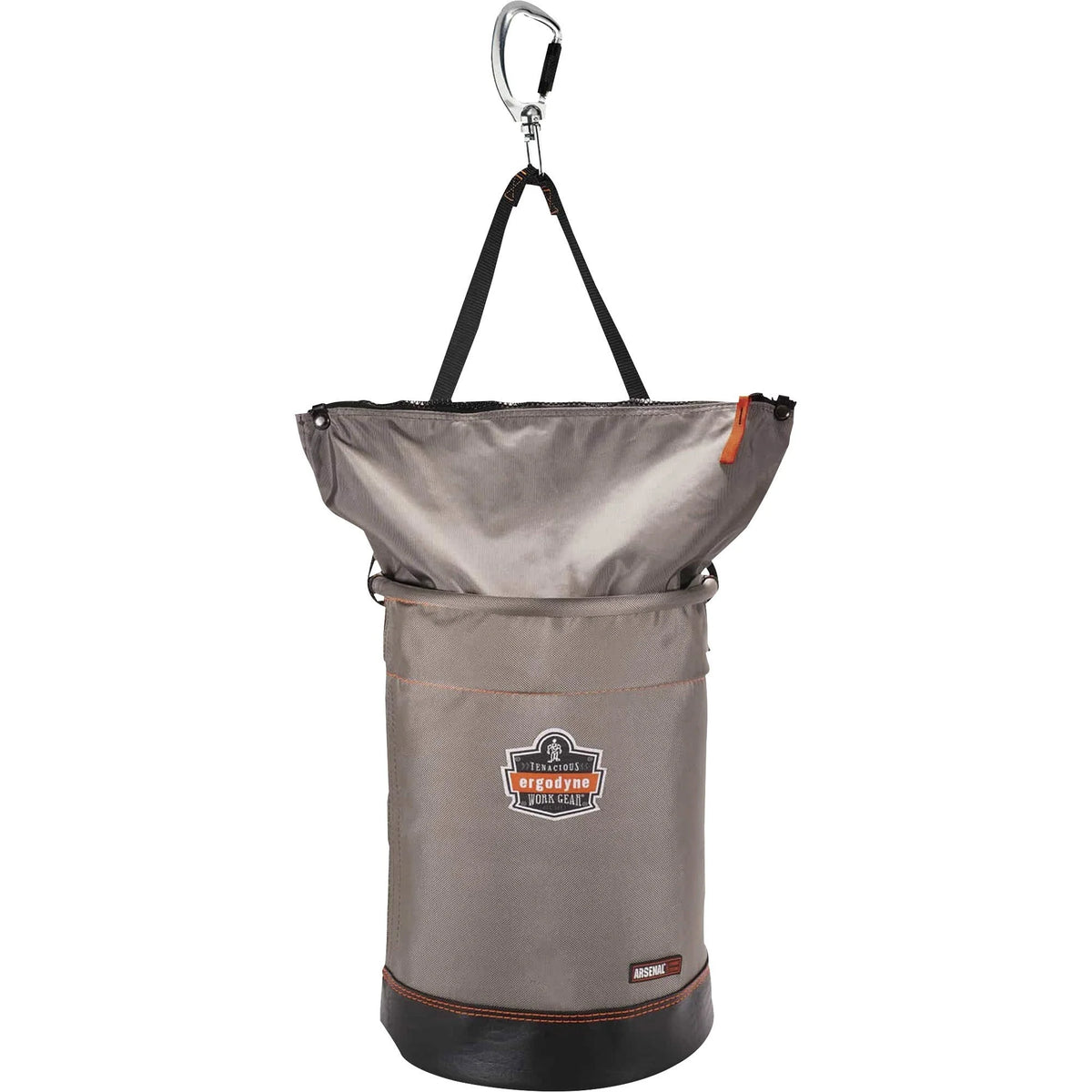 Ergodyne 5974 Hoist Bucket: Large Size 99.21 lb Capacity Zipper Closure - Buckets & Wringers