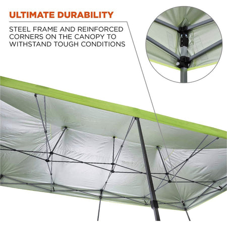 Ergodyne 6015 Heavy-Duty Pop-Up Tent - 10ft x 20ft / 3m x 6m - Alternate-Image6