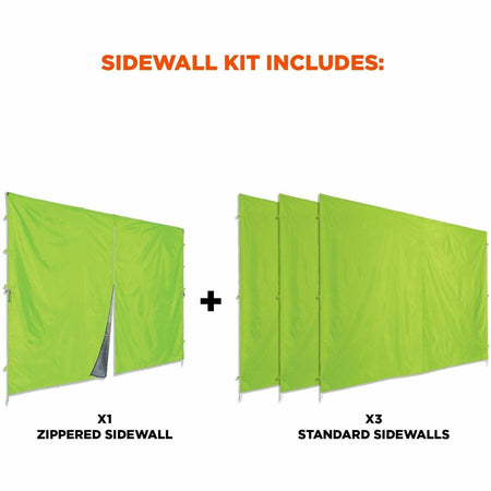 Ergodyne 6054 Pop-Up Tent Sidewall Kits - Alternate-Image1