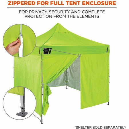 Ergodyne 6096 Pop-Up Tent Sidewalls - Alternate-Image1