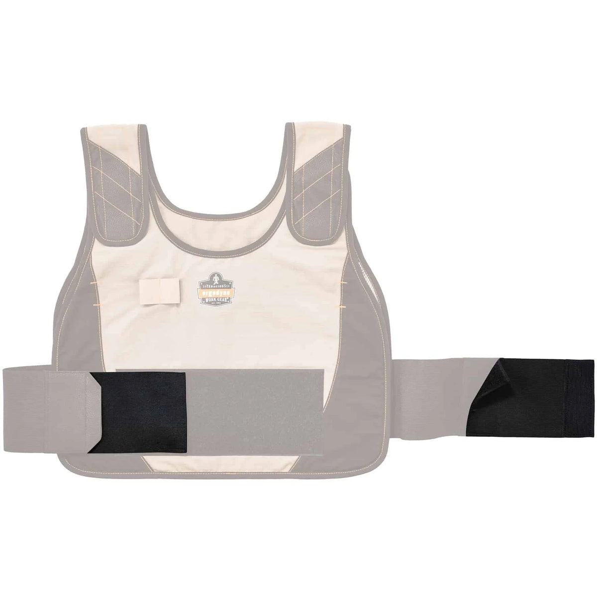 Ergodyne 6240 Cooling Vest Elastic Extenders - Black - 2/Set - Safety Jackets / Vests
