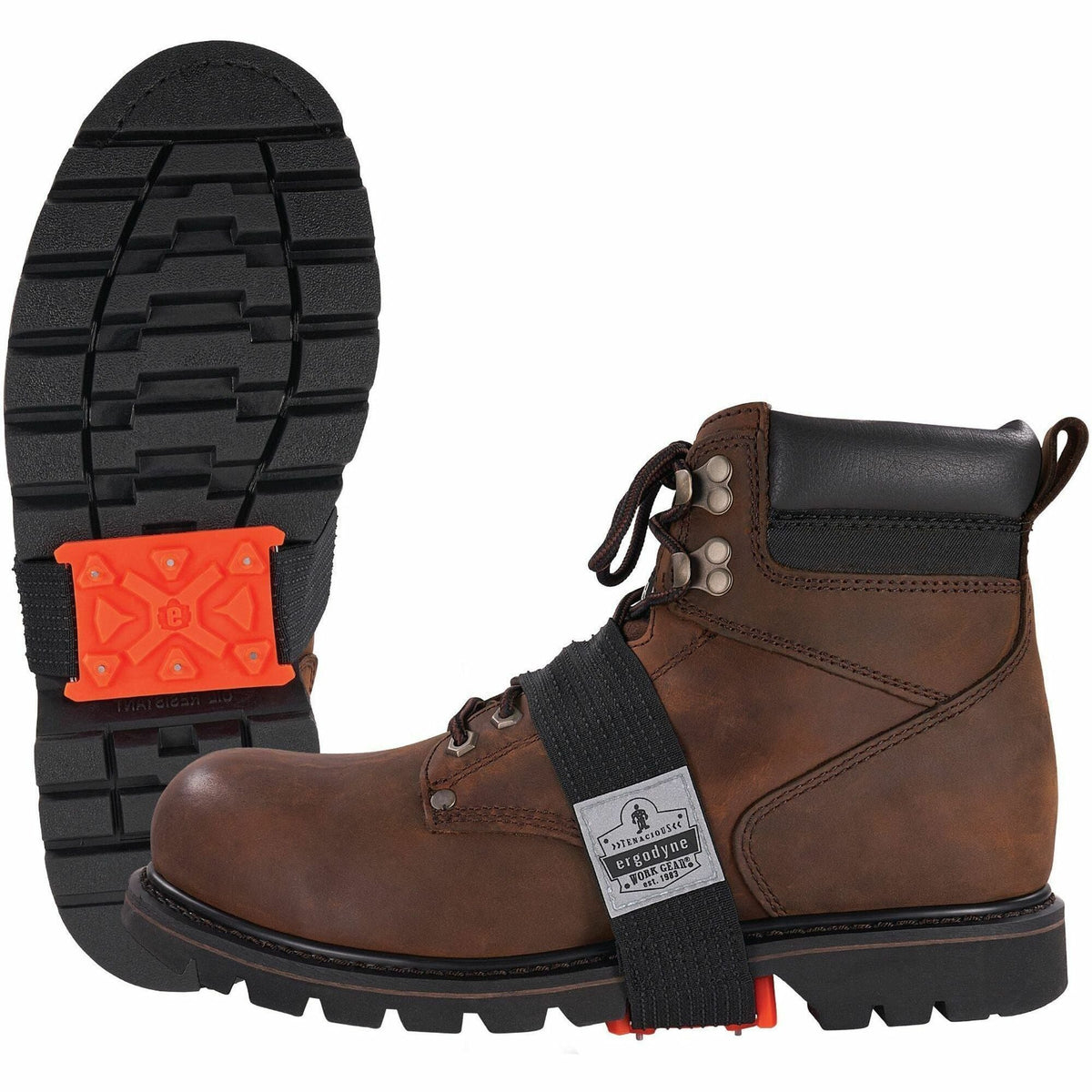 Ergodyne 6317 Mid-Sole Ice Cleats - Heeled Boot - 2000