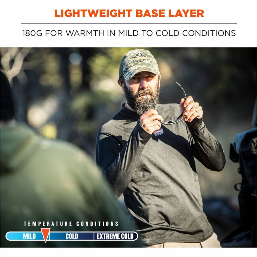 Ergodyne 6436 Long-Sleeve Base-Layer Shirt - Alternate-Image1