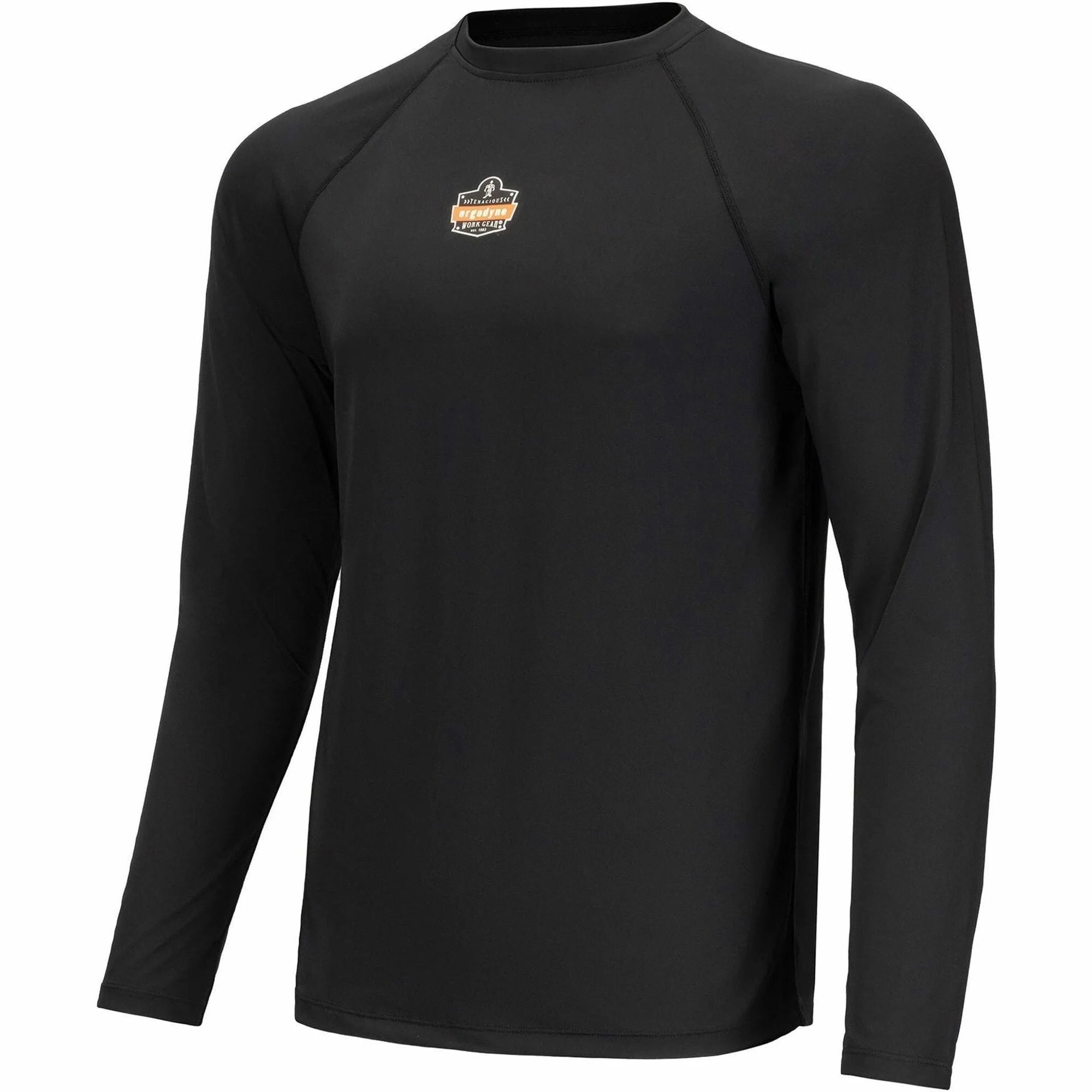 Ergodyne 6436 Long-Sleeve Base-Layer Shirt - Medium Size - Black - Protective Gear