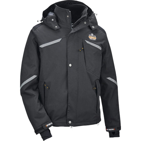 Ergodyne 6466 Thermal Jacket - 2XL Nylon Black - Safety Jackets / Vests