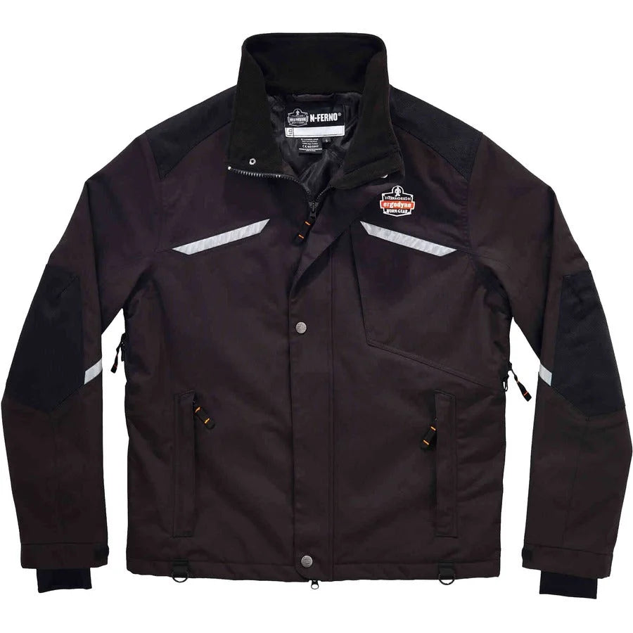 Ergodyne 6466 Thermal Jacket - Large Size Nylon Black - Safety Jackets / Vests