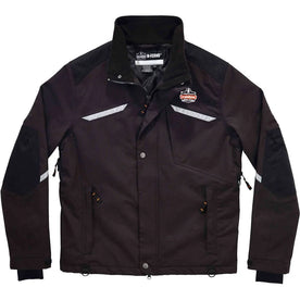 Ergodyne 6466 Thermal Jacket - Large Size Nylon Black - Safety Jackets / Vests