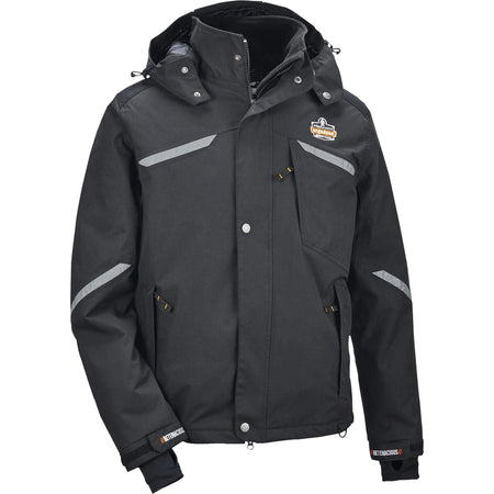 Ergodyne 6466 Thermal Jacket - Small Size Nylon Black - Safety Jackets / Vests