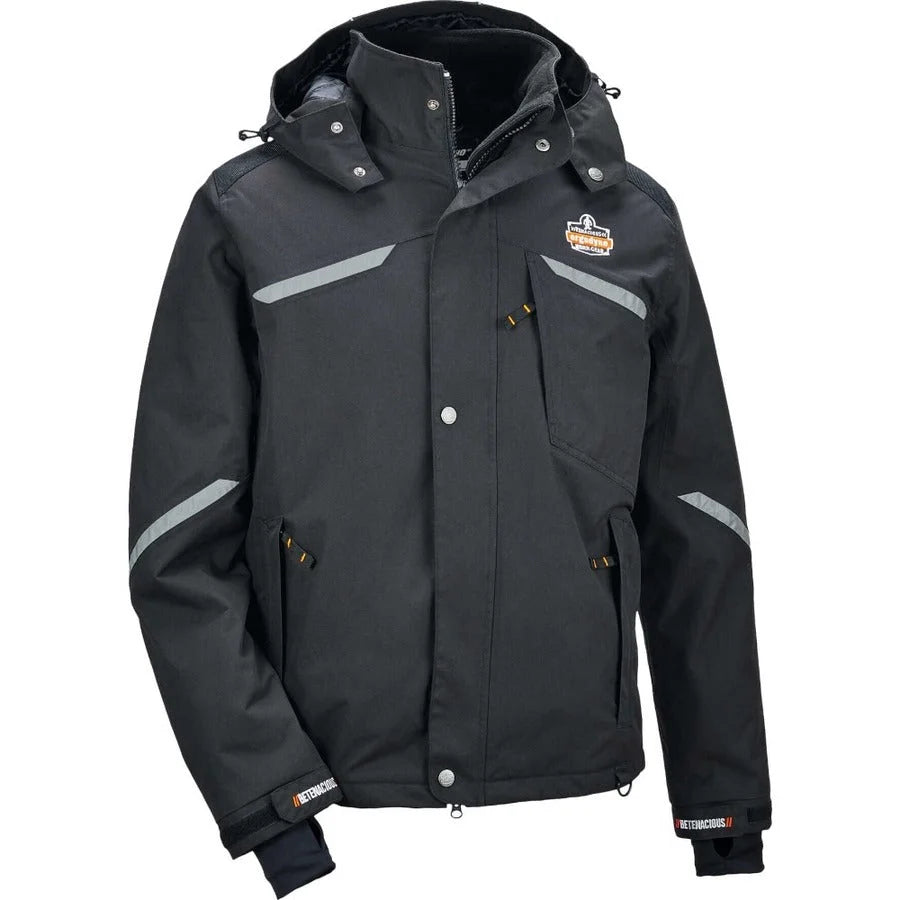 Ergodyne 6466 Thermal Jacket - Small Size Nylon Black - Safety Jackets / Vests
