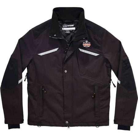 Ergodyne 6466 Thermal Jacket - XL Size - Nylon - Black - Safety Jackets / Vests