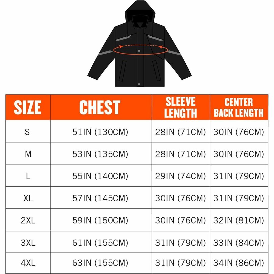 Ergodyne 6466 Winter Work Jacket - Alternate-Image5