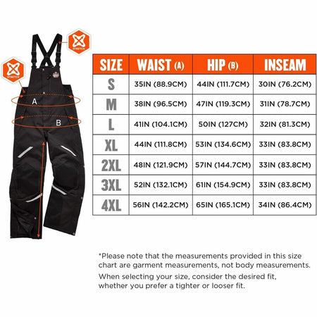 Ergodyne 6471 Insulated Bib Overalls - Alternate-Image6