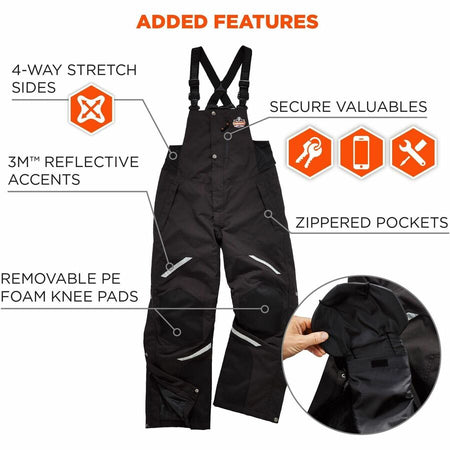 Ergodyne 6471 Insulated Bib Overalls - Alternate-Image5