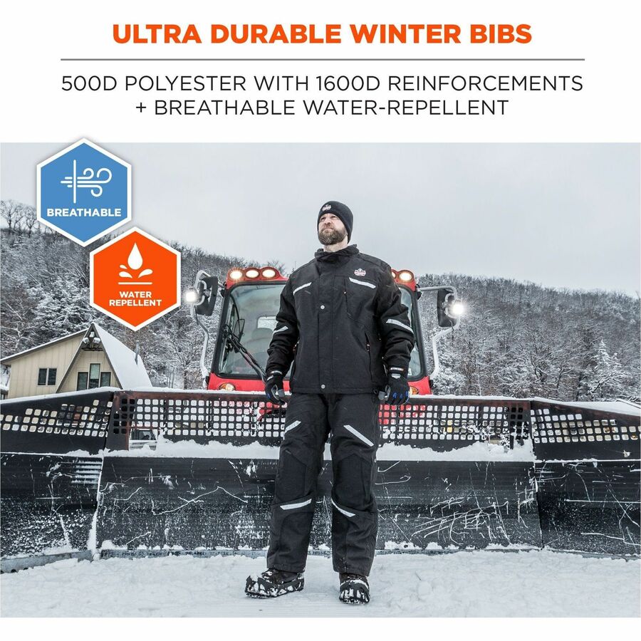 Ergodyne 6471 Insulated Bib Overalls - Alternate-Image1