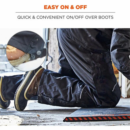 Ergodyne 6472 Insulated Bib Overalls - 4XL Black Overall - Bibs & Aprons