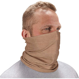 Ergodyne 6485 Khaki Heather Multi-Band - Versatile Headwear - Multipurpose Masks