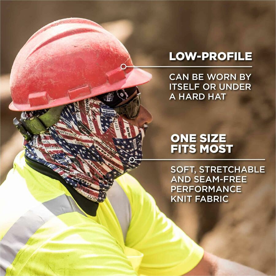 Ergodyne 6485 Multi-Band Face Cover - Alternate-Image2