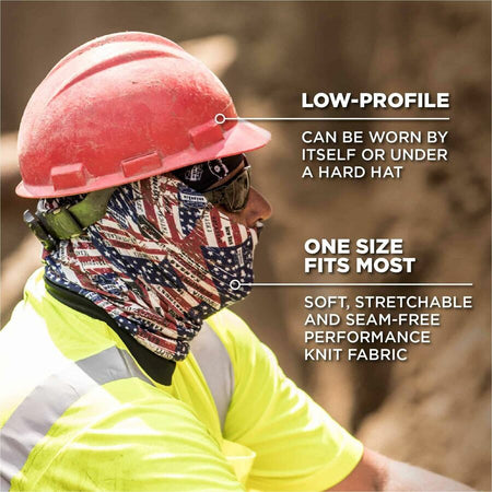 Ergodyne 6485 Multi-Band Face Cover - Alternate-Image2