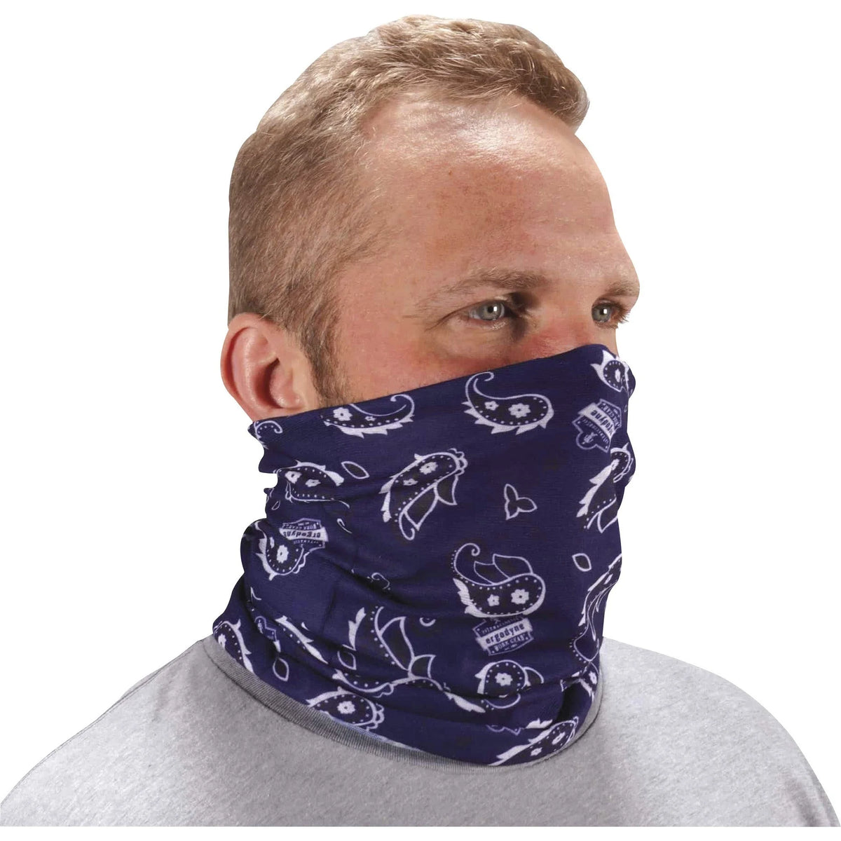 Ergodyne 6485 Navy Western Multi-Band - Versatile Accessory - Multipurpose Masks