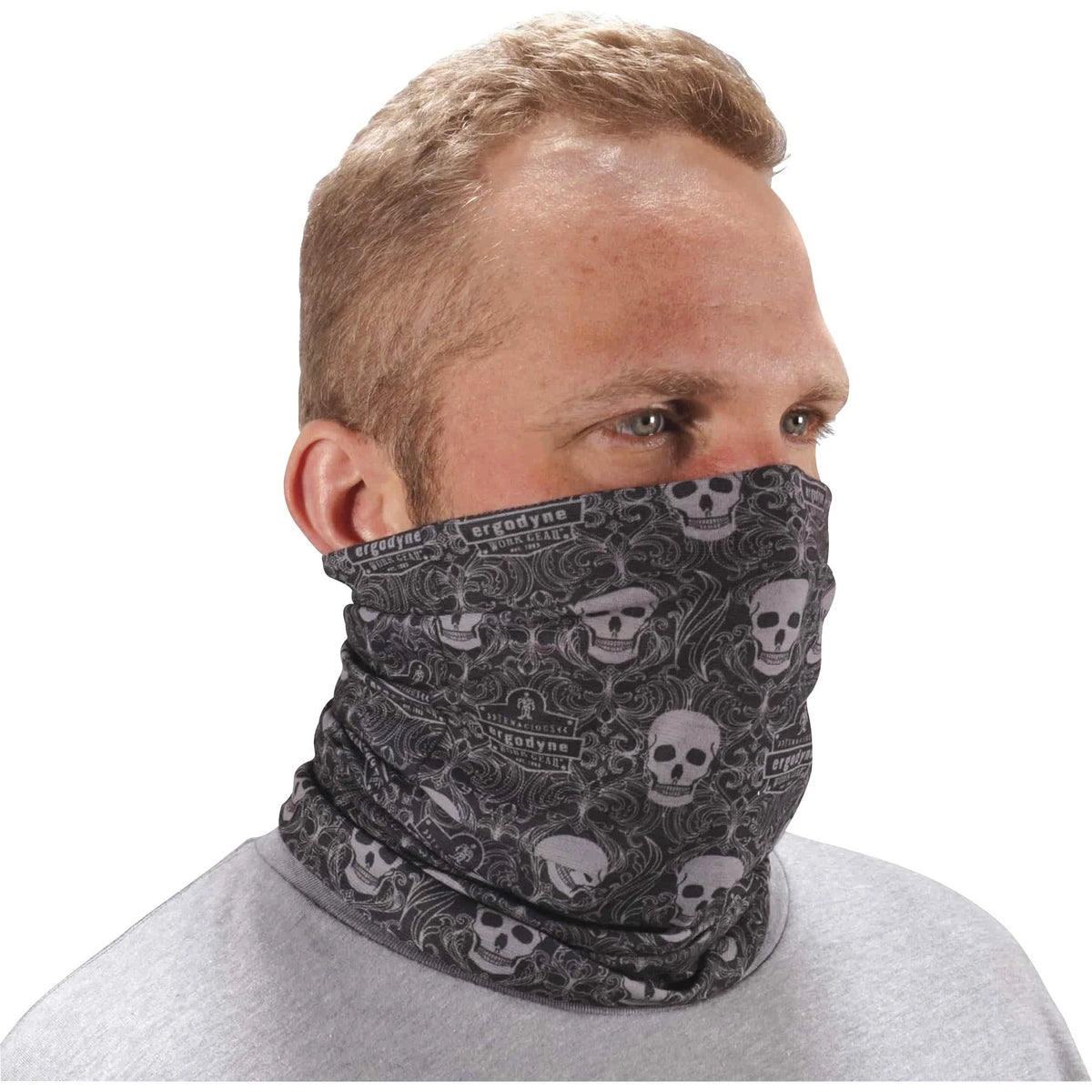 Ergodyne 6485 Skulls Multi-Band: Versatile Headwear for All Seasons - Multipurpose Masks